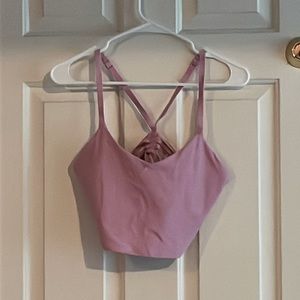 Athleta pink sports bra. No tag - either XS or S